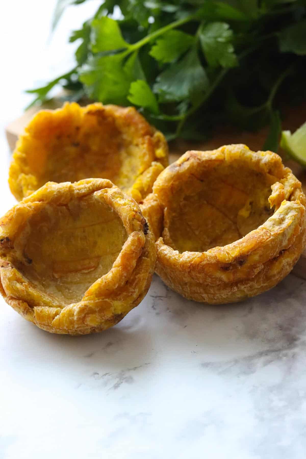 Green Plantain Smasher Platanos/Tostonera Tostones Rellenos